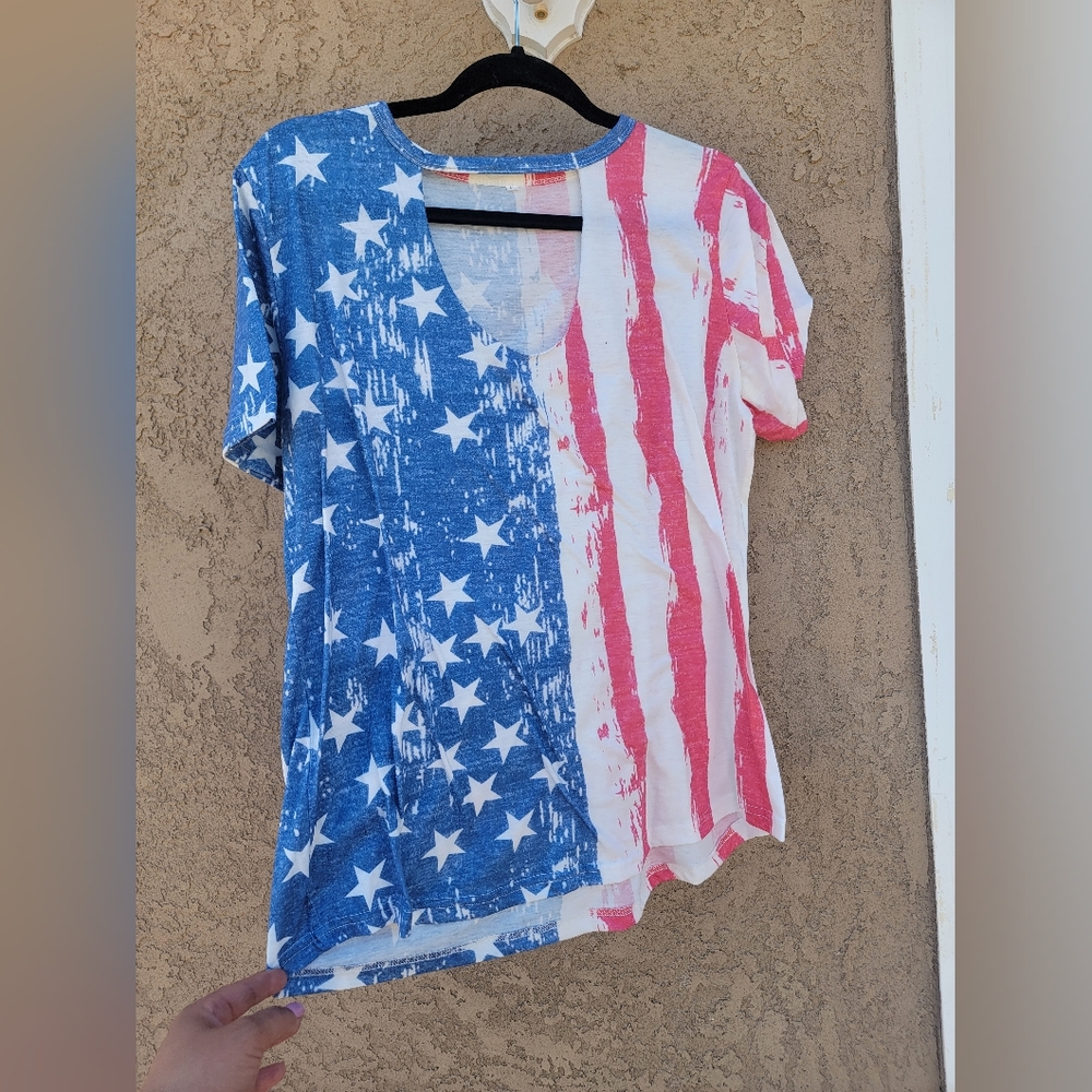 American flag t-shirt